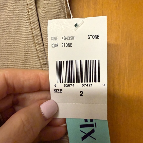 Kut from the Kloth High Rise Jeans in the color stone - Picture 4 of 5